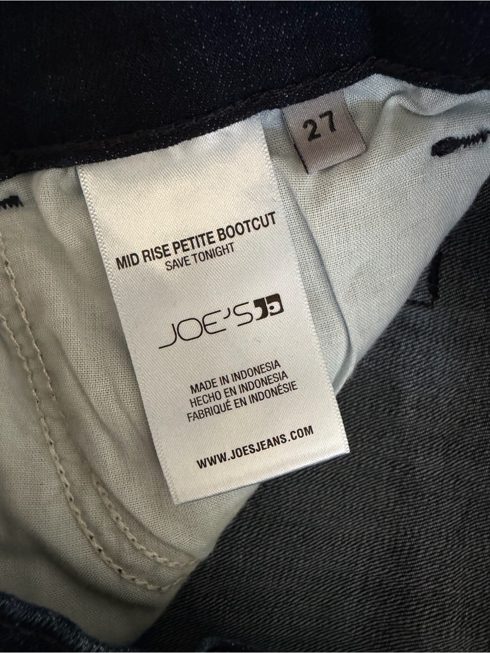 Joe's Mid Rise Petite Bootcut - Picture 6 of 6